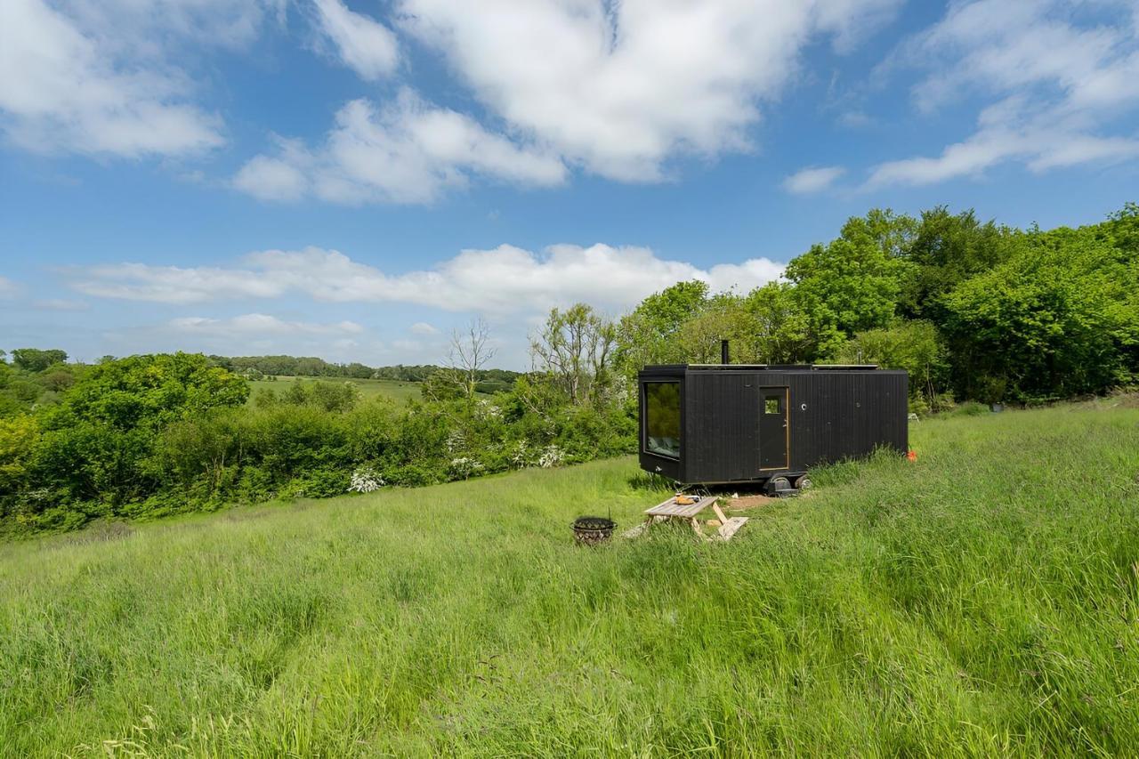 Secluded Offgrid Cabin W/ Sunset View & Fireplace Canterbury Eksteriør bilde